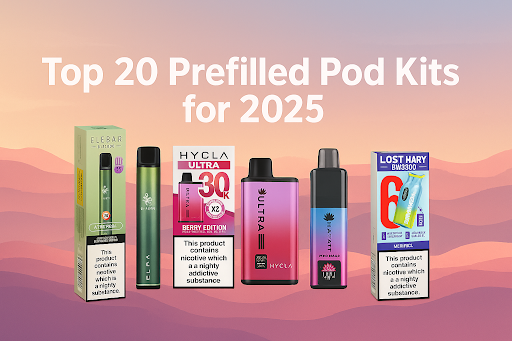 Top 25 Prefilled Pod Kits for 2025 